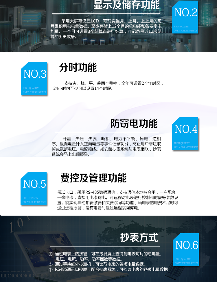 華立DDZY285C單相電能表適用場(chǎng)所
　　主要適用于執行分時(shí)或階梯計費，需要通過(guò)485進(jìn)行遠程抄表、遠程費控的居民用戶(hù)，或通過(guò)CPU卡介質(zhì)實(shí)現本地費控的居民用戶(hù)。
