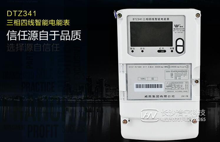 長(cháng)沙威勝DTZ341智能電表功能介紹